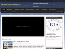 Tablet Screenshot of barraganinsurance.com